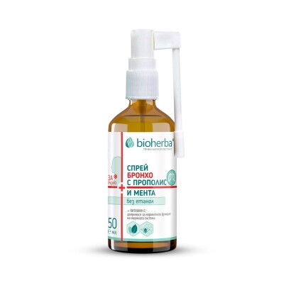 СПРЕЙ ЗА ГЪРЛО НЕВЕН, СМРАДЛИКА, ПРОПОЛИС И МЕНТА